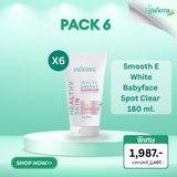[Pack 6] Smooth E White Babyface Spot Clear 180 ml.