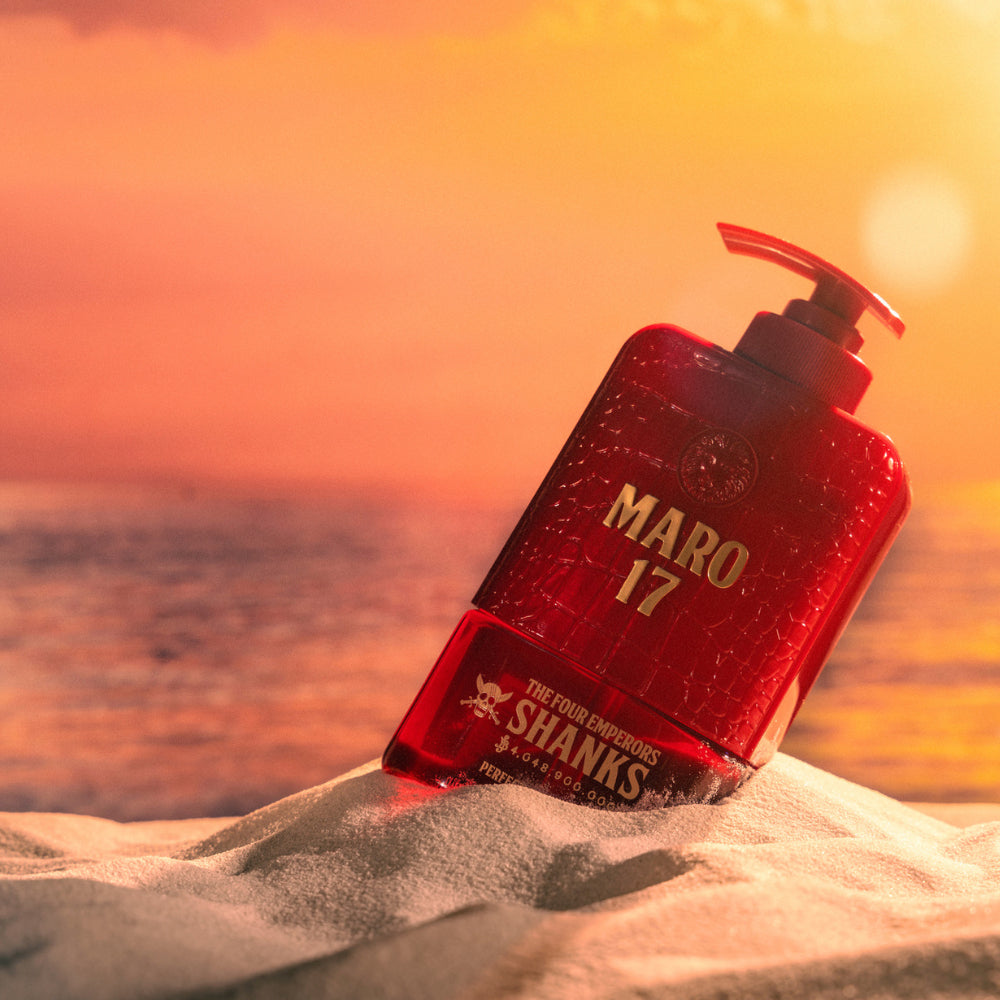 [New] Maro x One Piece SHANKS Maro 17 Collagen Hair Shampoo Perfect Wash 350ml.