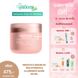 SMOOTH E SERUM-IN-PAD HYDRATE & ILLUMINATE GLOW 101 ML.