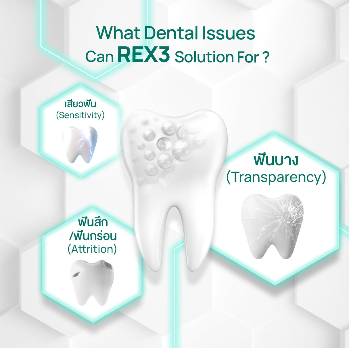 Repaire-ReX 3 Toothpaste Free Magic Brush