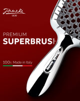 [NEW]  Janeke Premium Superbrush Silver