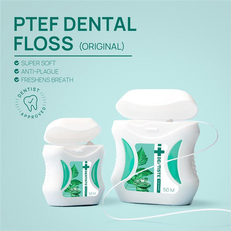 [Free Gift] PTFE Dental Floss (Original) 15 m.