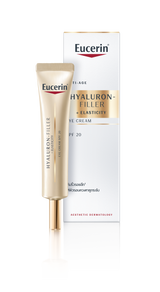 Eucerin HYALURON-FILLER + ELASTICITY EYE CREAM SPF 20 15 ML ยูเซอริน ไฮยาลูรอน อายครีม บำรุงรอบดวงตา ลดเลือนริ้วรอย