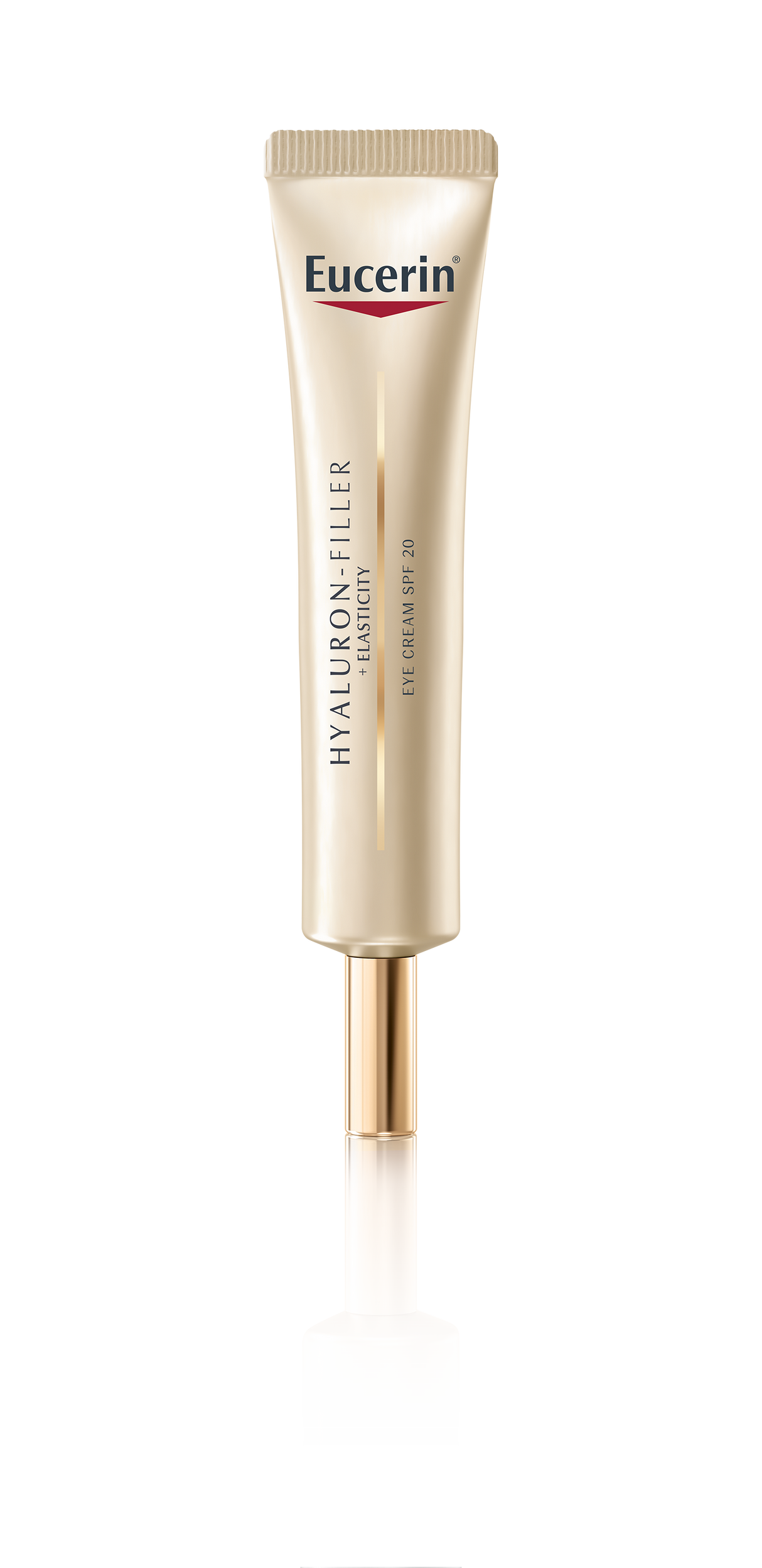 Eucerin HYALURON-FILLER + ELASTICITY EYE CREAM SPF 20 15 ML ยูเซอริน ไฮยาลูรอน อายครีม บำรุงรอบดวงตา ลดเลือนริ้วรอย