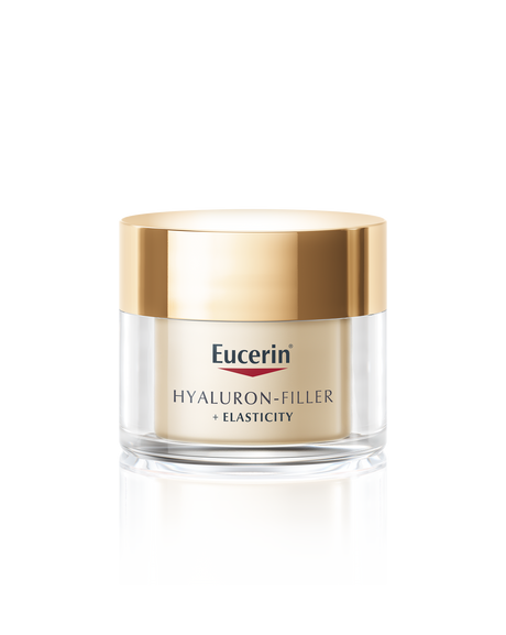 Eucerin HYALURON-FILLER + ELASTICITY THIAMIDOL DAY CREAM SPF30 50 ML ยูเซอริน ไฮยาลูรอน เดย์ครีมลดเลือนริ้วรอย ยกกระชับ