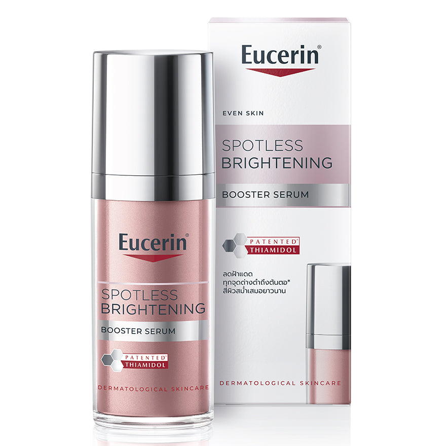 Eucerin SPOTLESS BRIGHTENING THIAMIDOL BOOSTER SERUM 30 ML เซรั่มจัดการฝ้าแดด กระ จุดด่างดำแก้ยาก