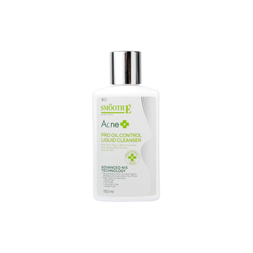 Smooth E Acne Pro Oil Control Liquid Cleanser 150ml.