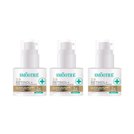 [Pack 3] Smooth E Retinol Plus Deep Wrinkle Repair 13g. / 30g.