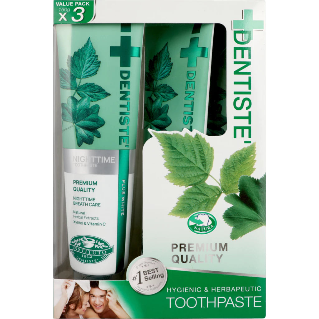 [แพ็คสุดคุ้ม3ชิ้น] Dentiste' Original Toothpaste ยาสีฟัน ออริจินอล 160 กรัม