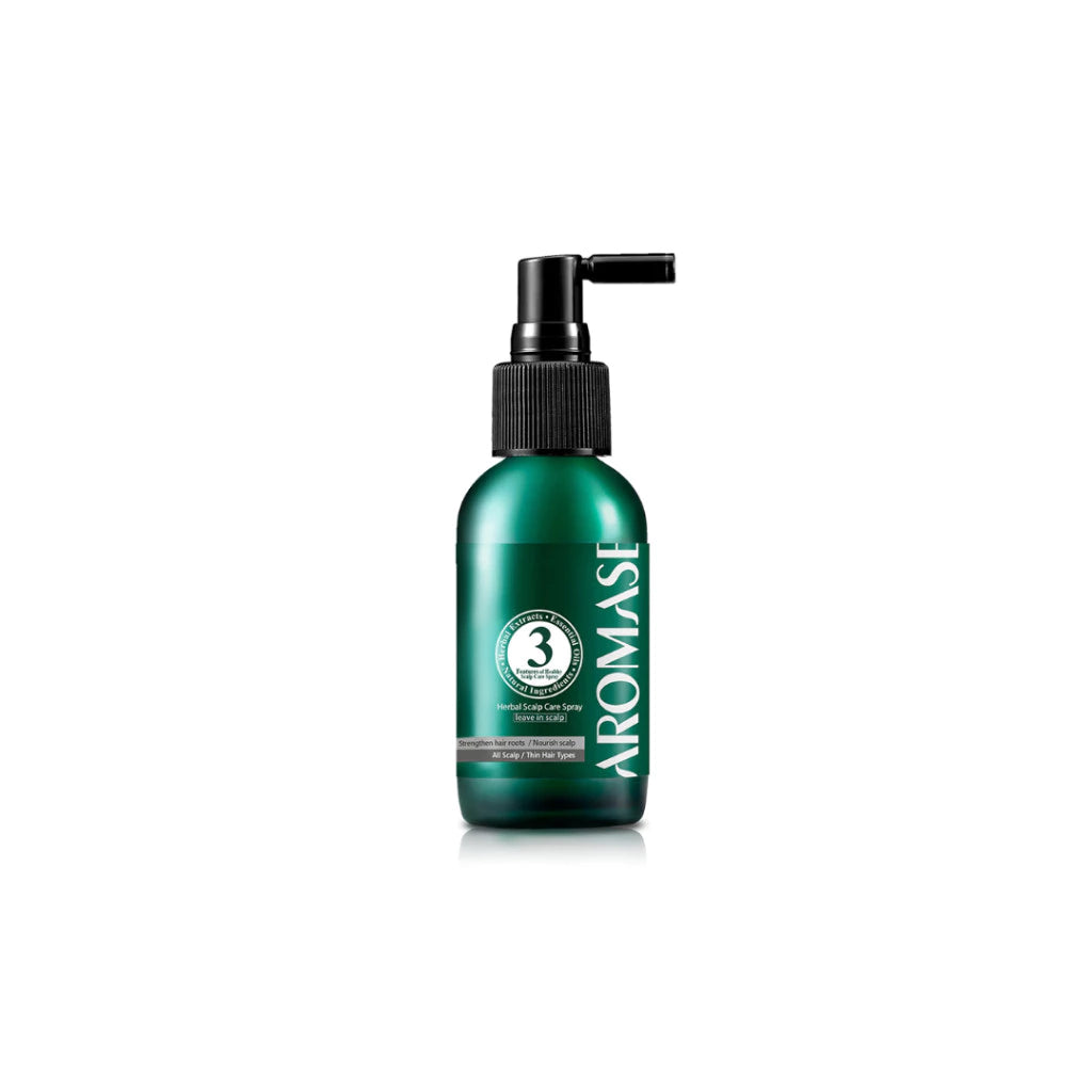 AROMASE Herbal Scalp Care Spray 40 ml. สเปรย์ลดผมร่วง เพิ่มผมหนา บำรุงหนังศีรษะ เส้นผมแข็งแรง ขายดีอันดับ 1 ในไต้หวัน