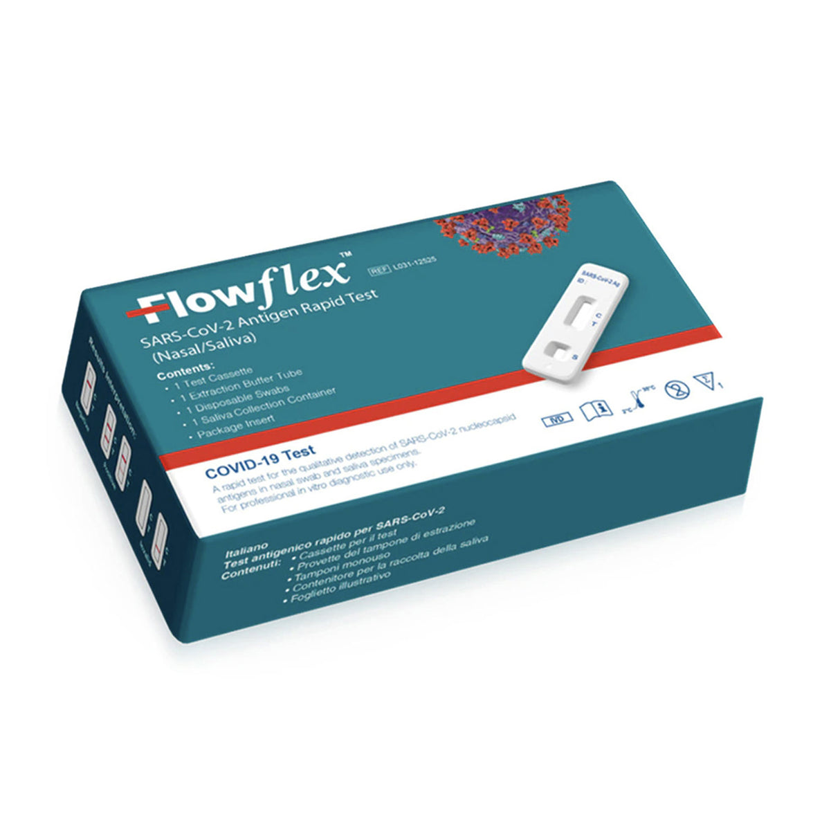 FLOWFLEX SARS-COV-2 ATK NASAL/SALIVA
