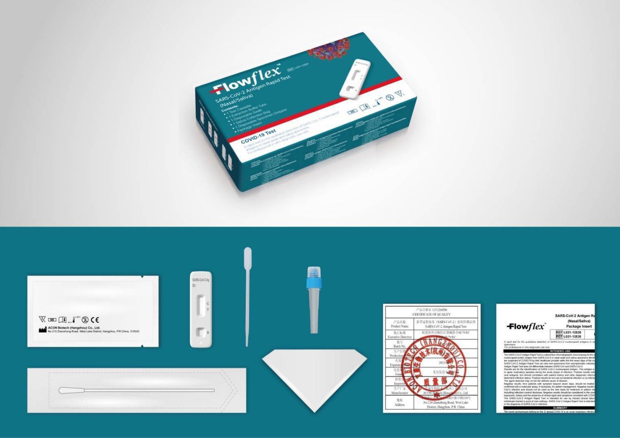 FLOWFLEX SARS-COV-2 ATK NASAL/SALIVA
