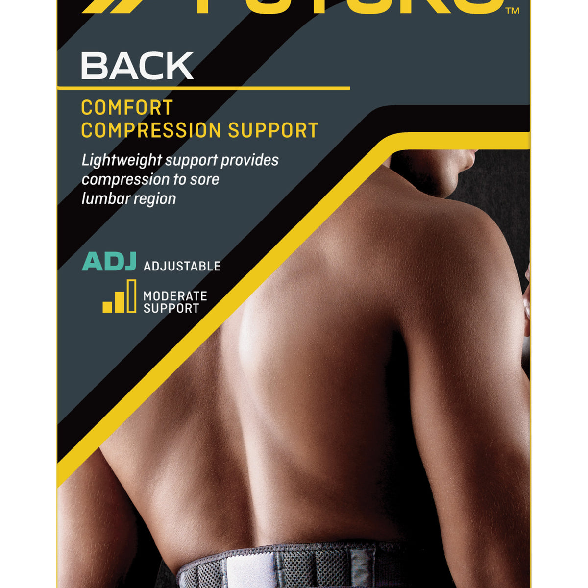 3M FUTURO BACK SUPPORT ADJUSTABLE (BLACK) – smoothlifethailand