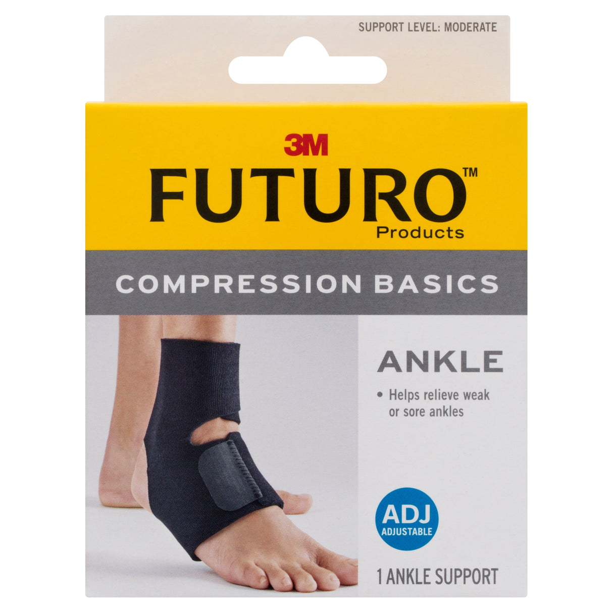 3M FUTURO COMPRESSION BASICS ANKLE ADJUSTABLE