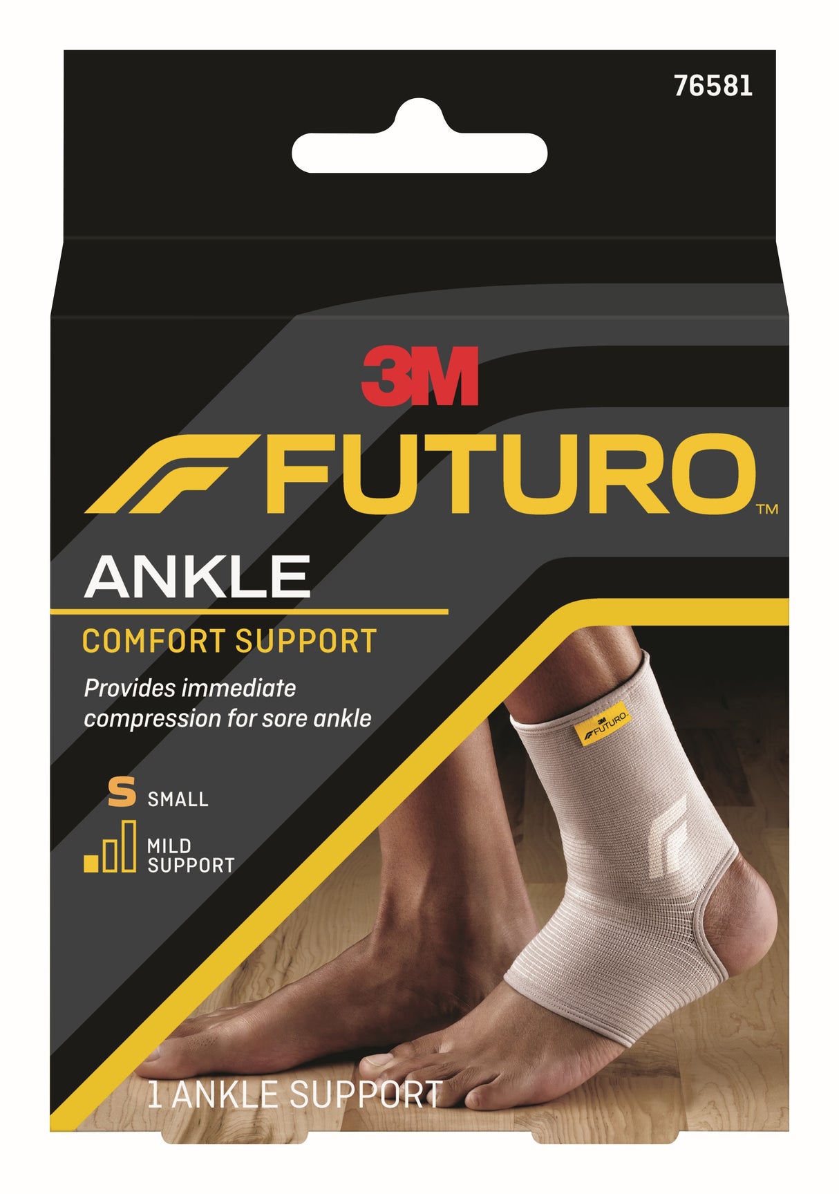 3M FUTURO COMFORT ANKLE SUPPORT (S) BEIGE