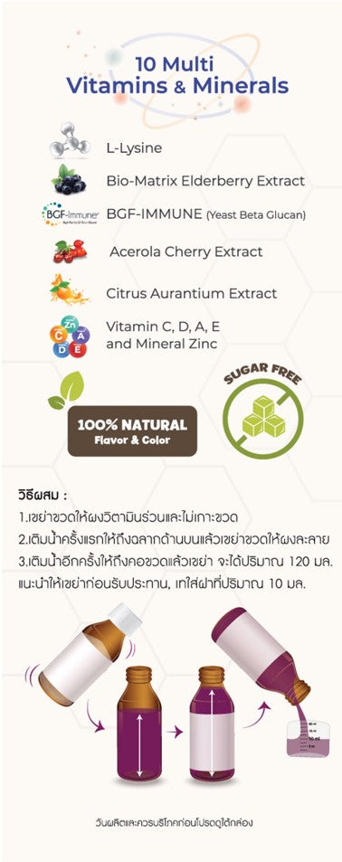 Imumate Elderberry Plus Lysine 50ml.