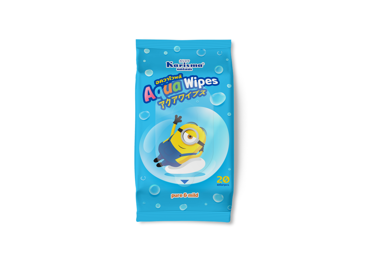 KARISMA AQUA WIPES 20'S