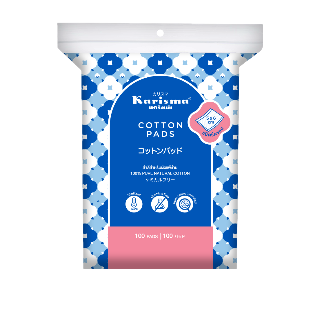 KARISMA COTTON COMPRESSED PADS 100 S
