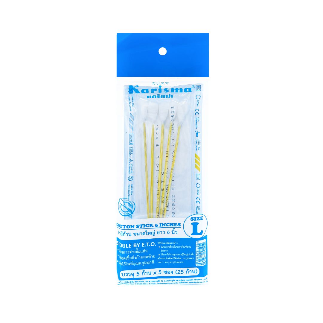 KARISMA COTTON STICK 6 INCHES SIZE L