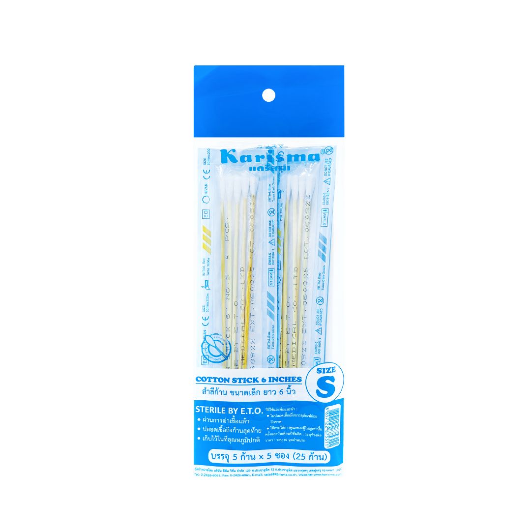 KARISMA COTTON STICK 6 INCHES SIZE S