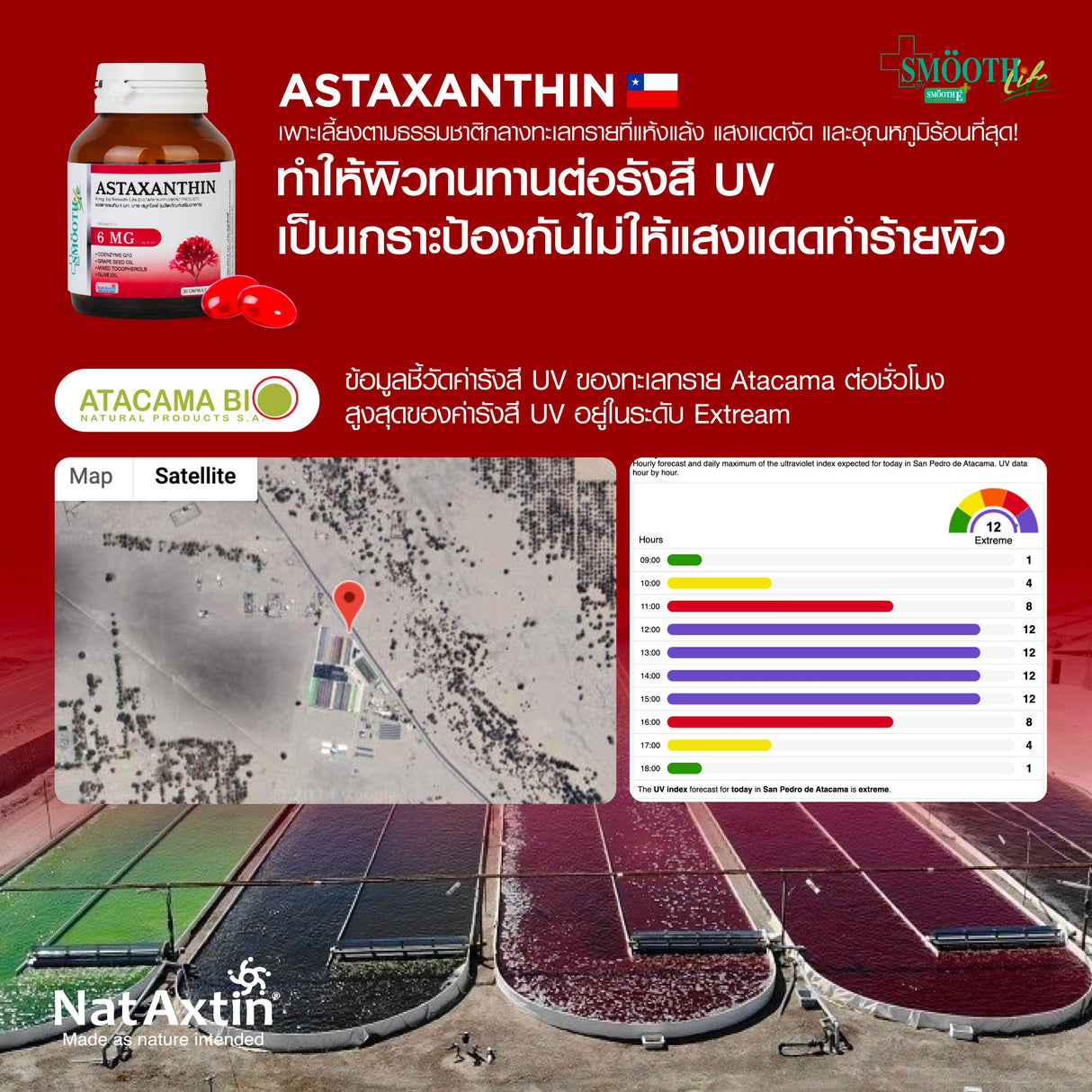 Smooth Life Astaxanthin 6 MG.