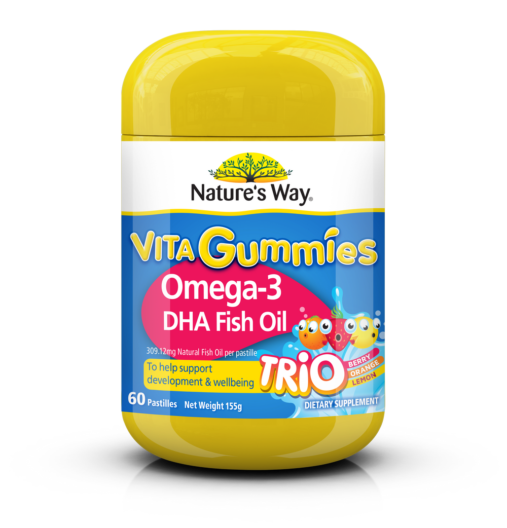 Nature's Way OMEGA 3 VITA GUMMIES TRIO
