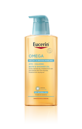 Eucerin OMEGA ATO-CALMING BATH & SHOWER OIL 400 ML ยูเซอริน โอเมก้า บาธ แอนด์ ชาวเวอร์ ออยล์ ออยล์อาบน้ำสูตรอ่อนโยน