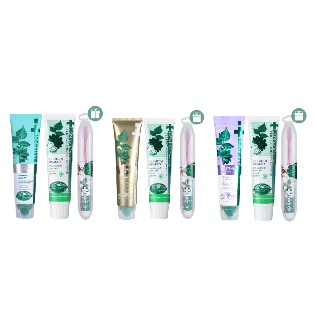 [Buy 2 Free 1] Dentiste Travel pack set