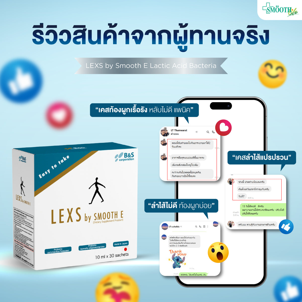 [NEW] LEXS by SmoothE Lactic Acid Bacteria