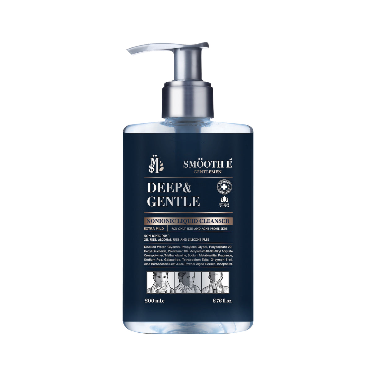 Smooth E Deep & Gentle Liquid Cleanser