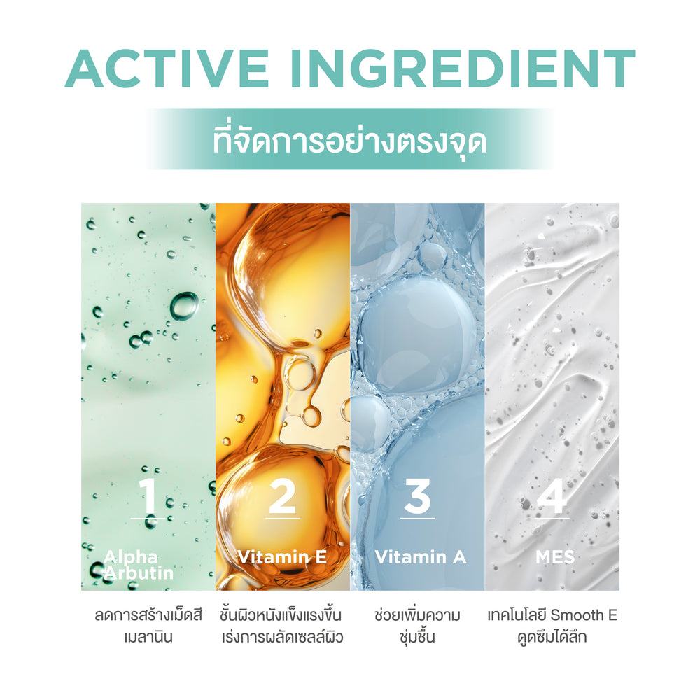 Smooth E Anti-Melasma White Babyface Serum Plus SPF44