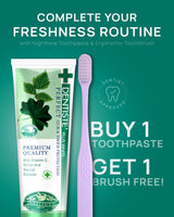 [Buy 1 Get 1] Dentiste Original Nighttime Toothpaste 100 g Free! Ergonomic Toothbrush