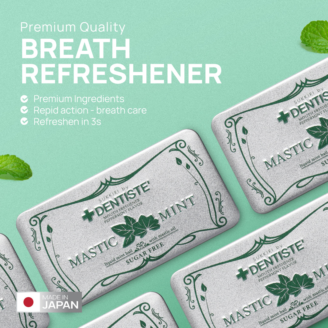 Sukkiri By Dentiste Love Mint 50Tab เดนทิสเต้ ลูกอม รสมิ้นต์ ซูกิริ ลมหายใจสดชื่น (แพ็ค 6)