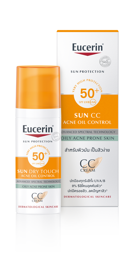 Eucerin SUN DRY TOUCH CC CONTROL SPF 50+ PA++++ 50 ML.