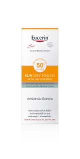 Eucerin SUN DRY TOUCH Acne Oil Control SPF50+  กันแดดคุมมัน เนื้อบางเบา สำหรับผิวหน้า