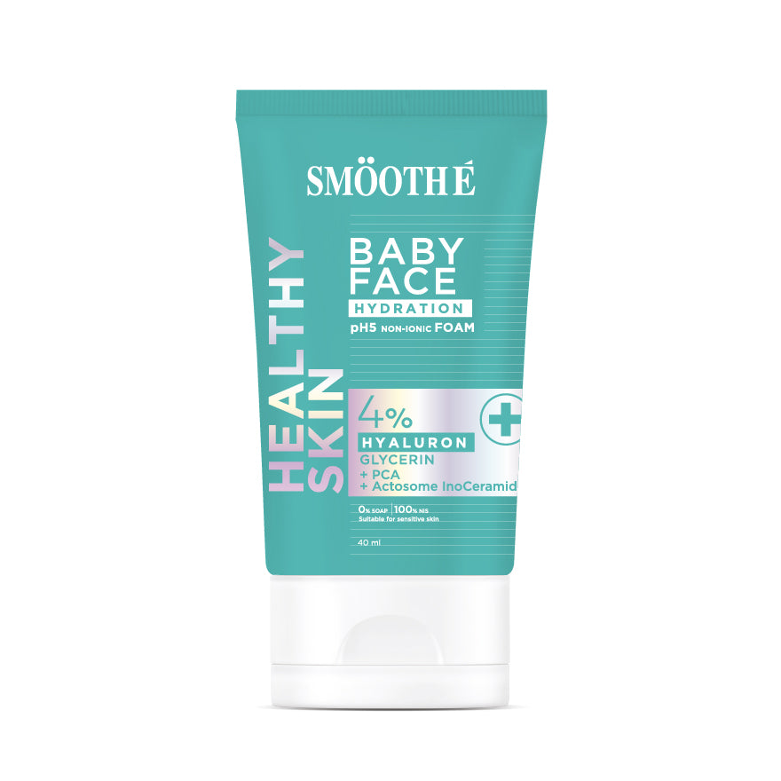 [Pack 6] Smooth E Babyface Hydration Foam 40 ml.
