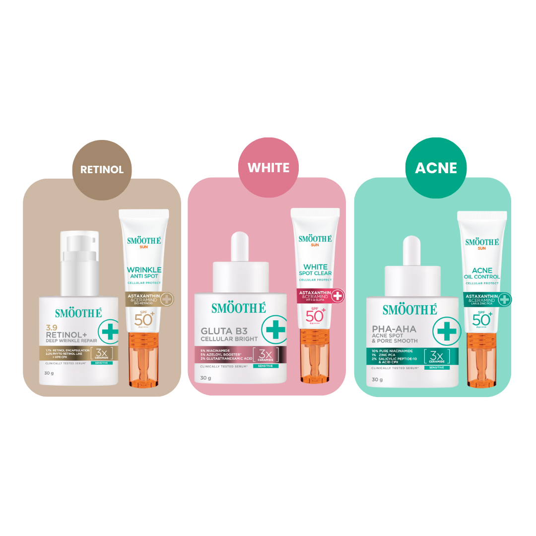 [Deal Duo] Smooth E Serum & Smooth E Sun Asta