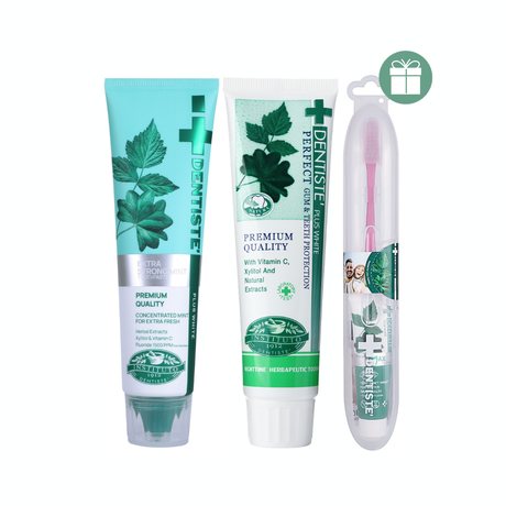 [Buy 2 Free 1] Dentiste Travel pack set