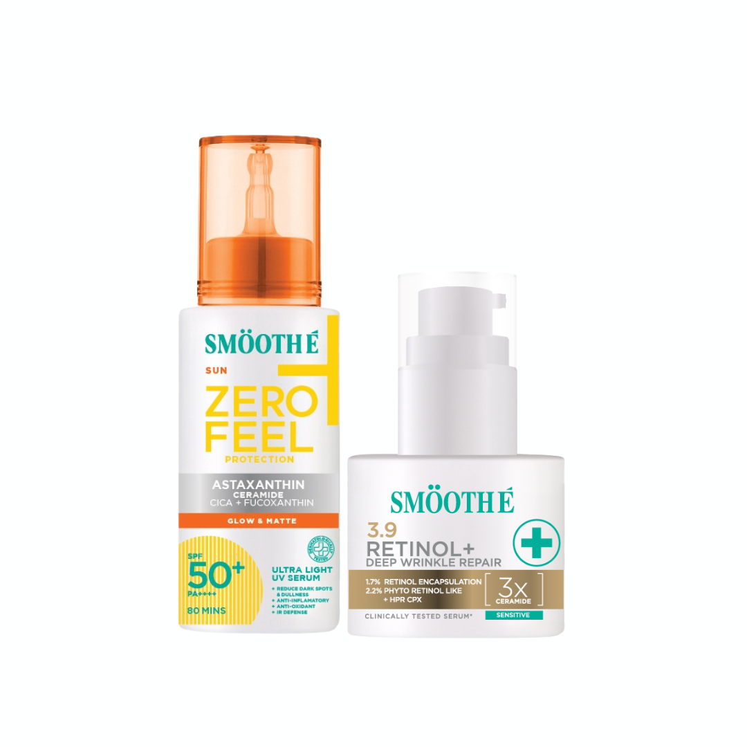 [Duo Deal] Smooth E Sun ZERO Feel Protection 30 g. & Smooth E Serum 13 g.