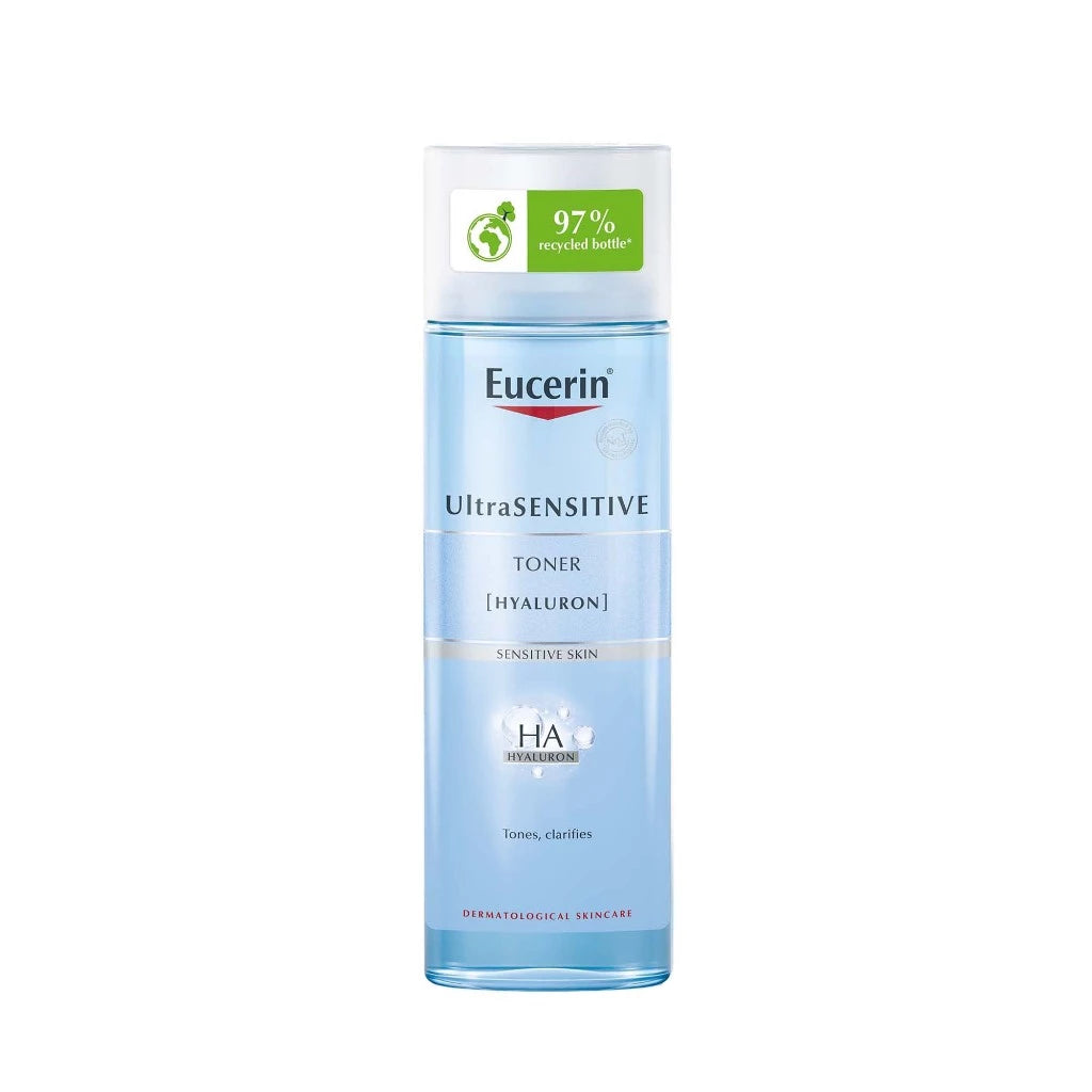 Eucerin US HYALURON TONER โทนเนอร์ปรับสมดุลผิว ผสานไฮยาลูรอน เติมความชุ่มชื้น