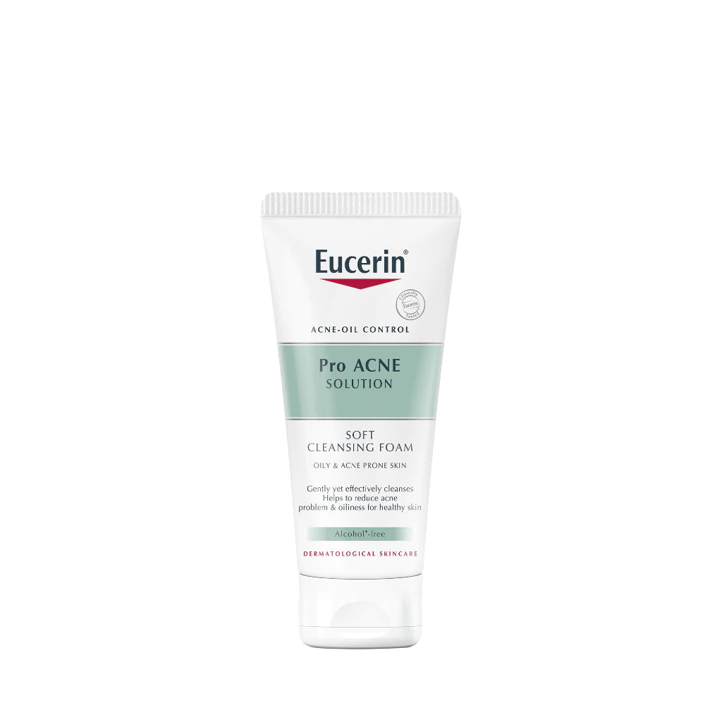 Eucerin PRO ACNE SOLUTION SOFT CLEANSING FOAM 50 G.