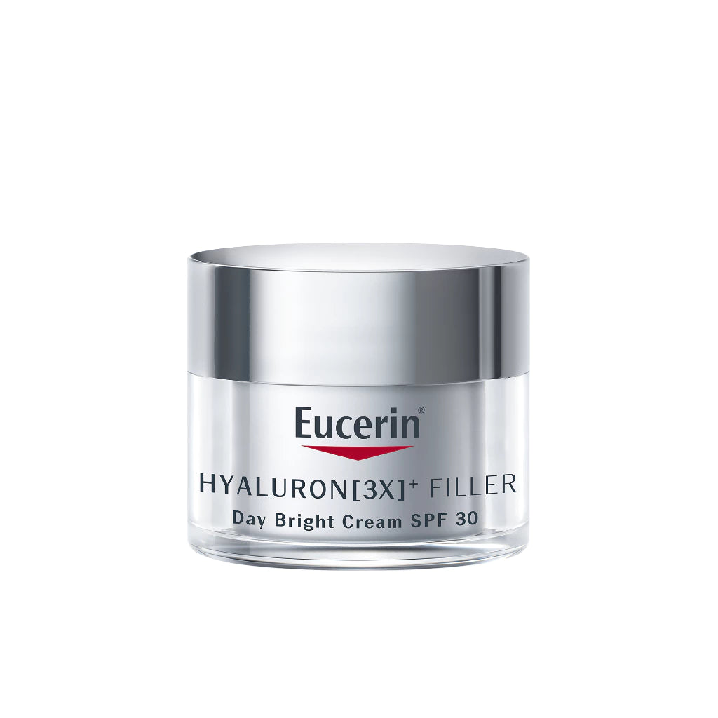 Eucerin HYALURON [3X]+ FILLER DAY BRIGHT CREAM SPF 30 20 ML ยูเซอริน ไฮยาลูรอน เดย์ครีมบำรุงผิวหน้า ลดเลือนริ้วรอยลึก